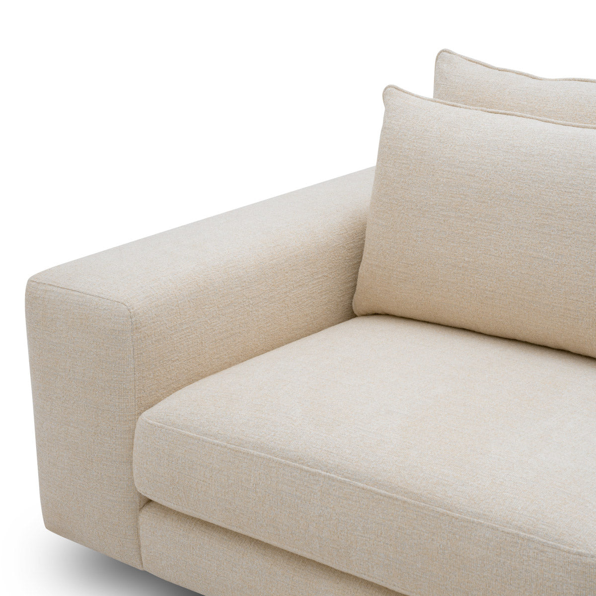 Sofa Lounge Club L Nuoro beige 97% polyester | 3% viscose Chairs & Sofas 120107 7