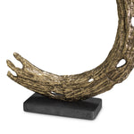 Detail shot of Object Elvaston set of 2 craftsmanship — Brass, Stone accents (Image 5)