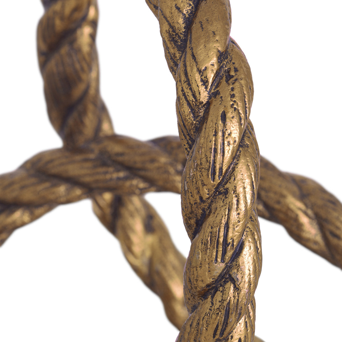 Alternate perspective of Object Corwyn — Antique Brass, Handcasted, Granite Base finish (Image 6)