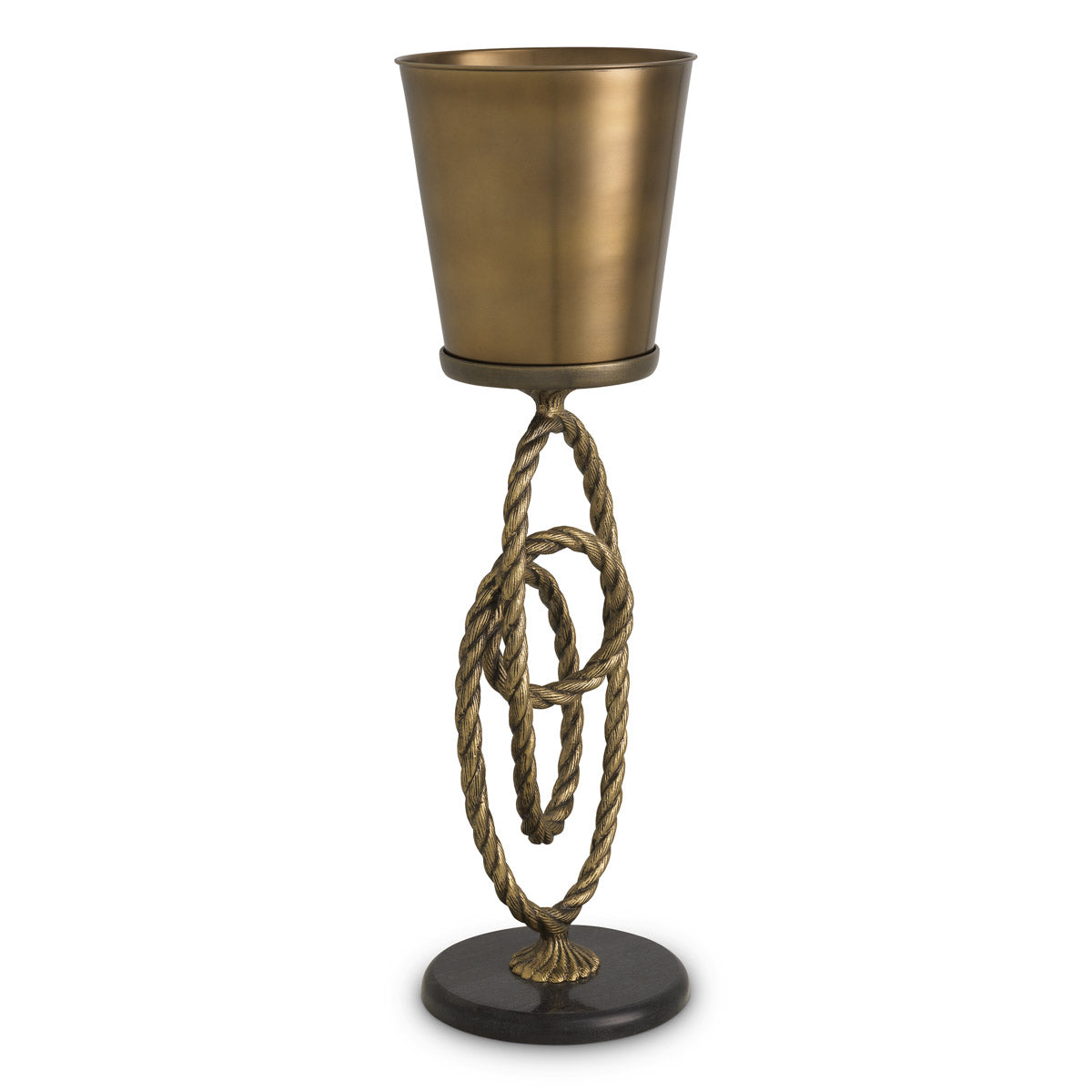 Eichholtz Wine Cooler Corwyn — Antique Brass, Granite Base hero image (Image 1)