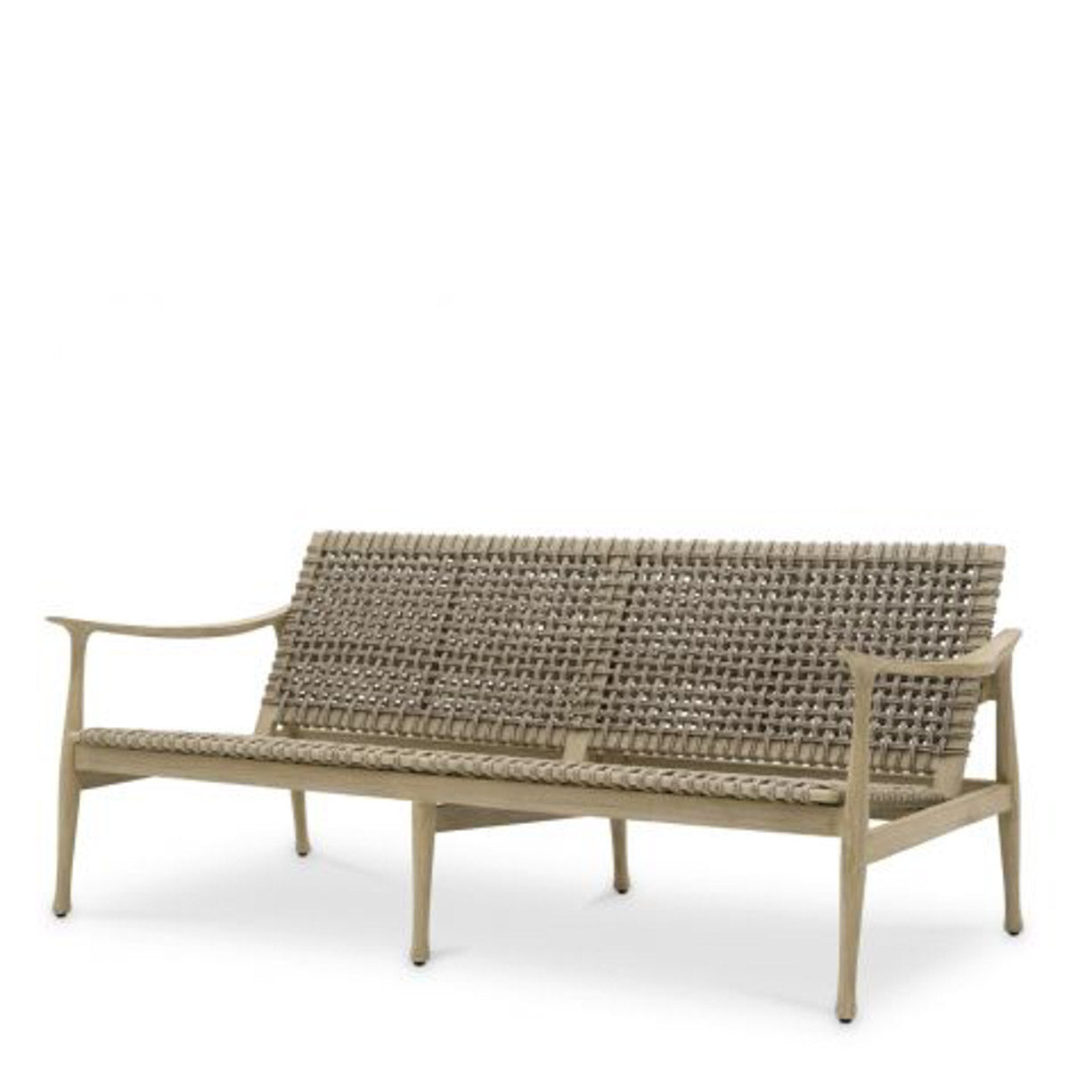 Outdoor Sofa Manzo Aged teak | greige rope Outdoor 120140 19