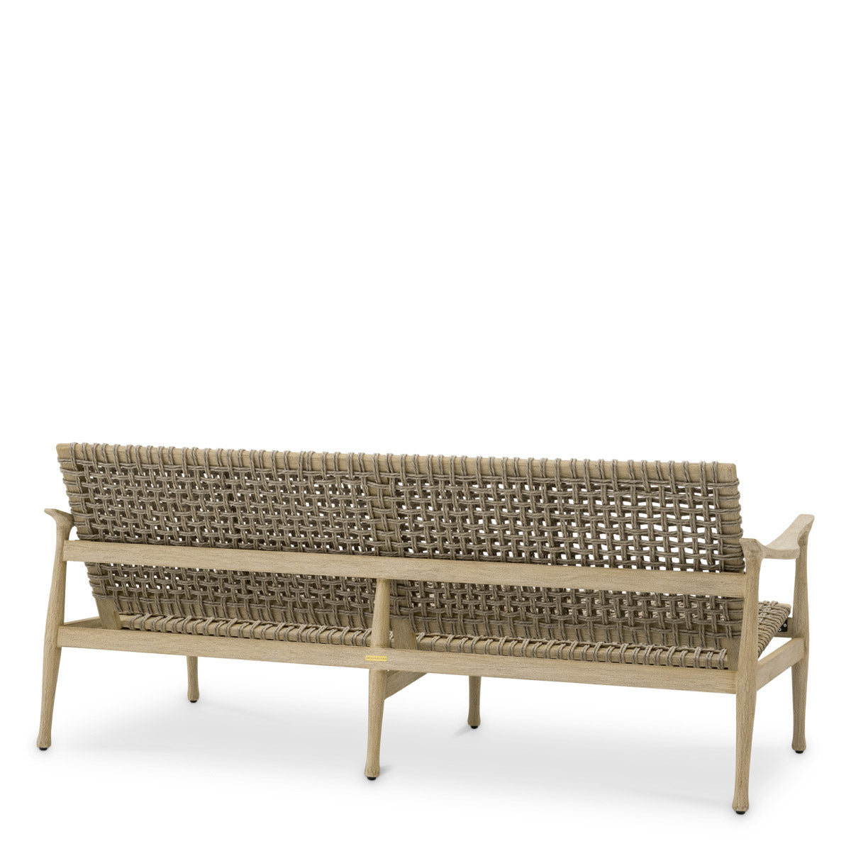 Outdoor Sofa Manzo Aged teak | greige rope Outdoor 120140 4