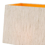 Alternate perspective of Table Lamp Gaultier — Brown Straw Marquetry finish (Image 6)