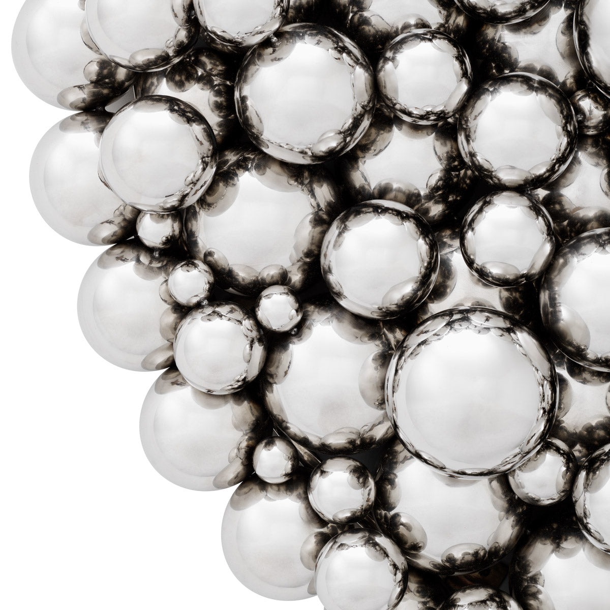 Detail shot of Wall Object Silvershore craftsmanship — Metal accents (Image 5)