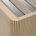 Bed Frame Dimitrios King size Washed oak veneer | solid wood | durini natural, Suitable for a king size box spring or mattress 120186 9