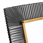 Picture Frame Camille by Eichholtz in a styled setting — Antique Brass, Smoke Glass (Image 4)