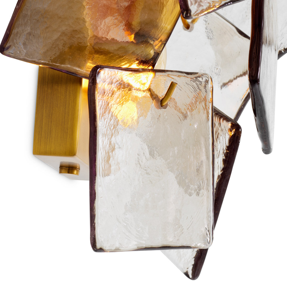 Packaging or detail view for Wall Lamp Biltmore — Brass, Glass & finish highlights (Image 7)