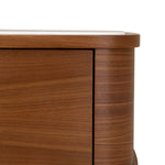 Nightstand Cabana S Walnut veneer | bianco lilac marble Cabinets 120278 7