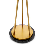 Detail shot of Floor Lamp Izzy craftsmanship — Brass, Alabaster accents (Image 5)