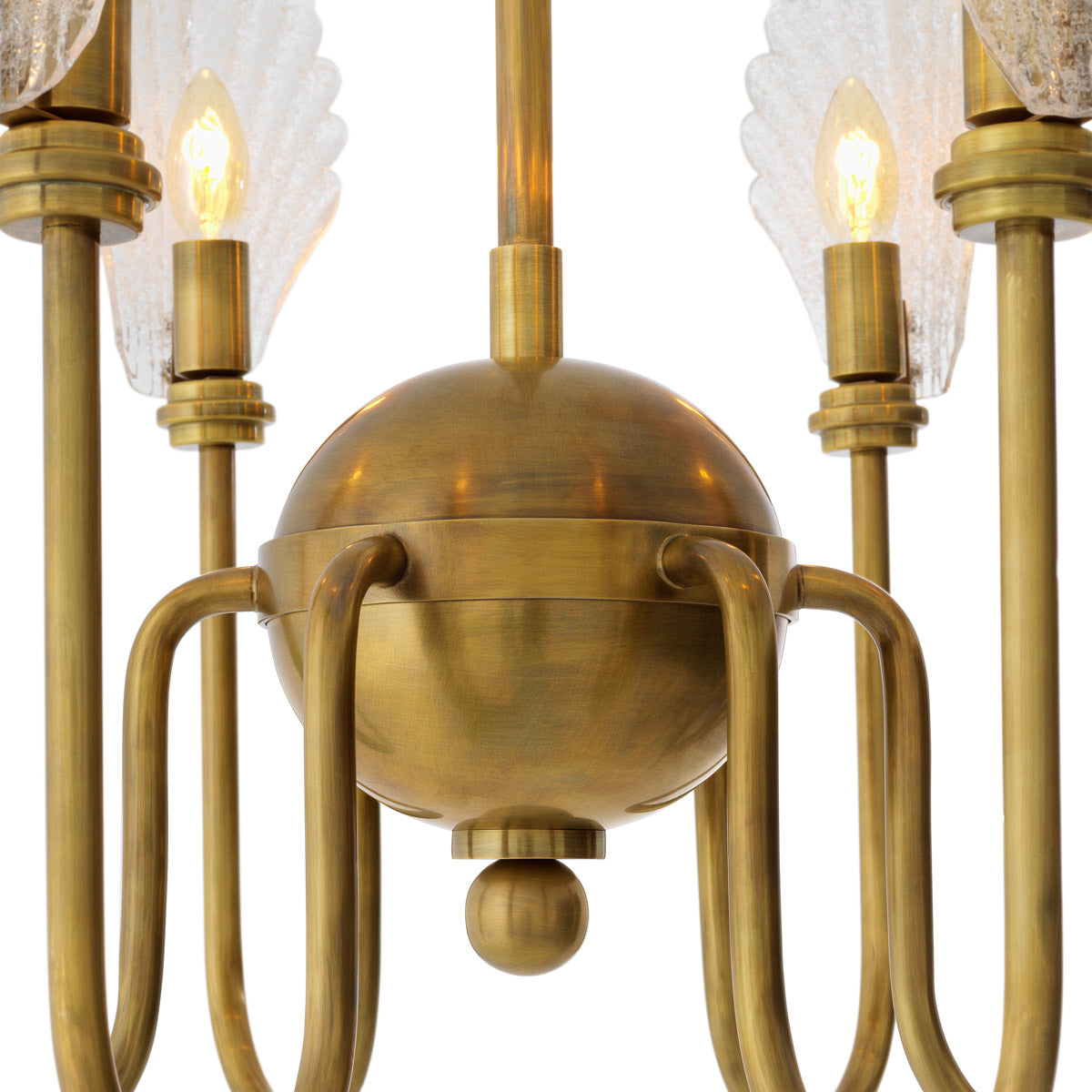 Packaging or detail view for Chandelier Isabelle — Brass, Glass & finish highlights (Image 7)