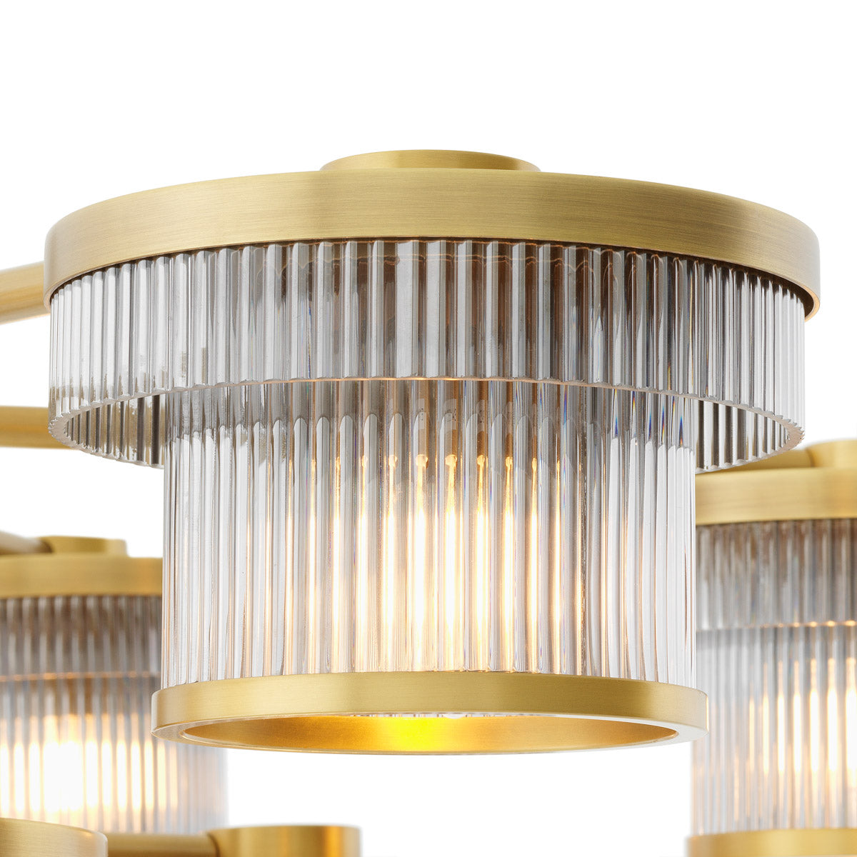 Packaging or detail view for Chandelier Andromeda — Brass, Glass & finish highlights (Image 7)