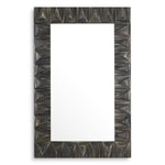 Close-up of Mirror Belmont highlighting premium materials and Straw Marquetry Charcoal (Image 2)