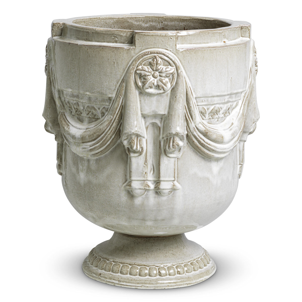 Eichholtz Outdoor Planter Chandler — Light Grey hero image (Image 1)