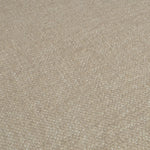 Close-up of Bed Frame Bellingham Queen size highlighting Polyester and Black, Renato Ecru Fabric (Image 2)