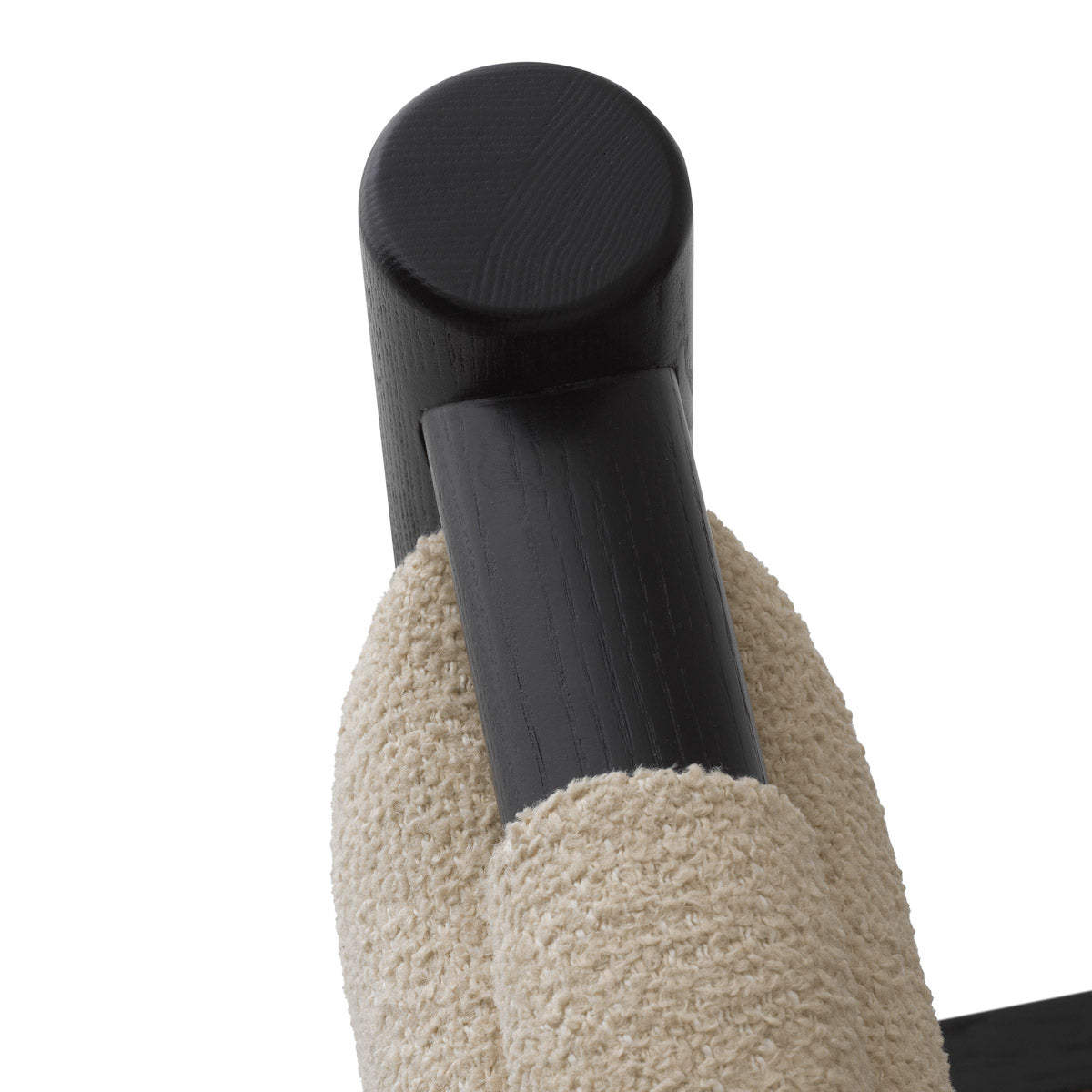 Packaging or detail view for Bed Frame Bellingham Queen size — Polyester & finish highlights (Image 7)