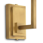 Detail shot of Wall Lamp Persephone craftsmanship — Brass, Glass accents (Image 5)