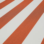 Close-up of Outdoor Chair Manzo highlighting premium materials and Natural Teak, Florent Orange (Image 2)