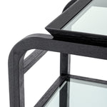 Close-up of Trolley Mayfair highlighting premium materials and Classic Black (Image 10)