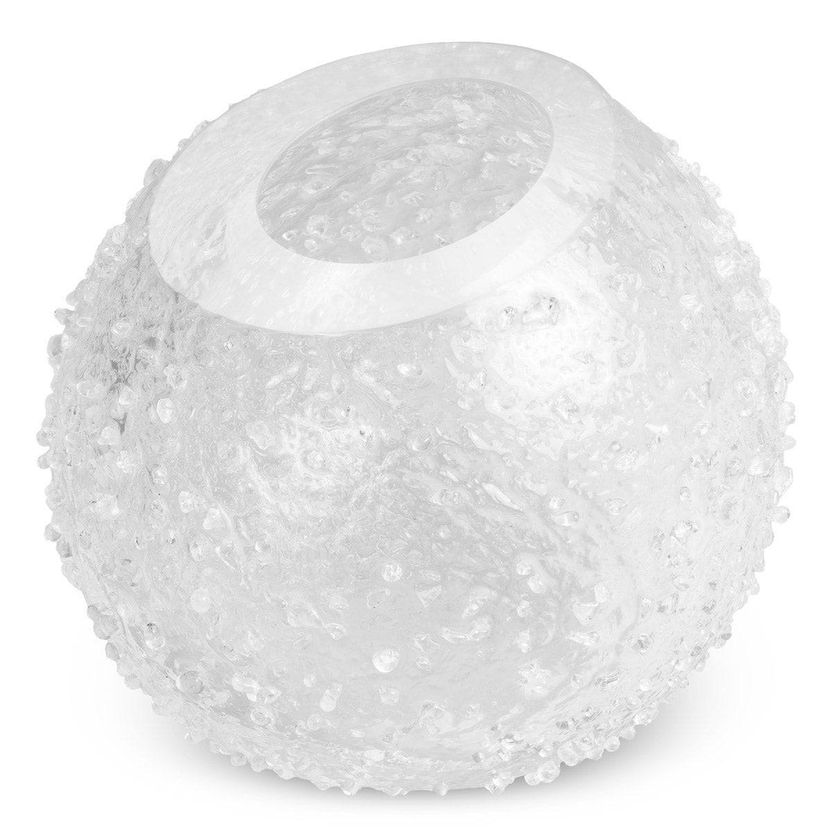 Close-up of Vase Opulent highlighting Glass and Clear, Hand Blown Glass (Image 2)