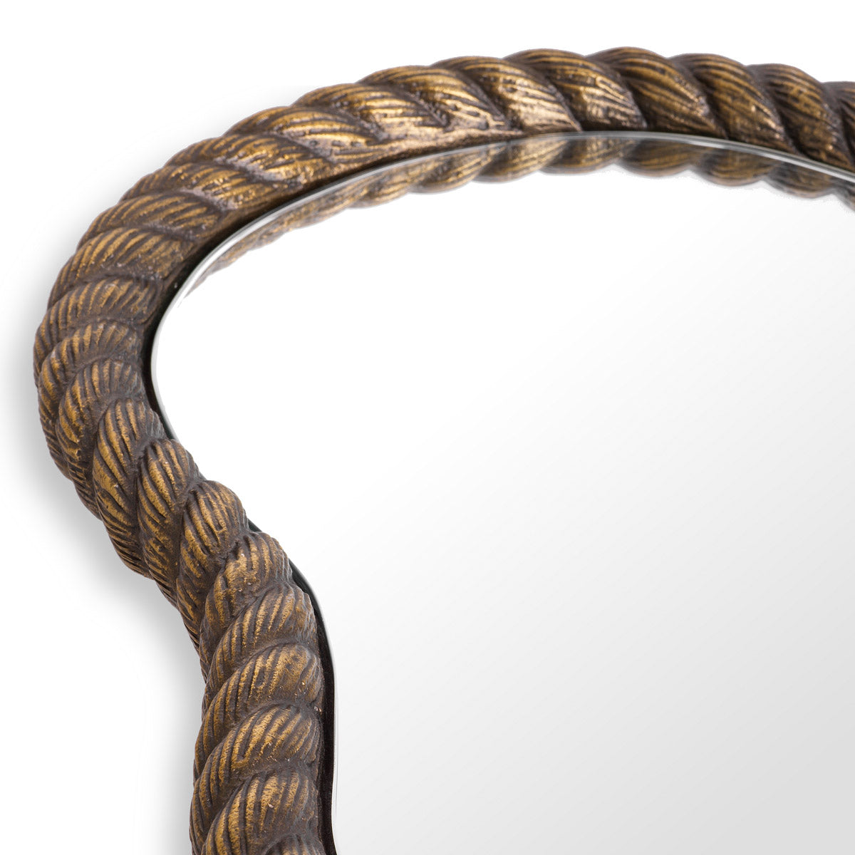 Tray Elvington by Eichholtz in a styled setting — Antique Brass, Handcasted Frame (Image 4)