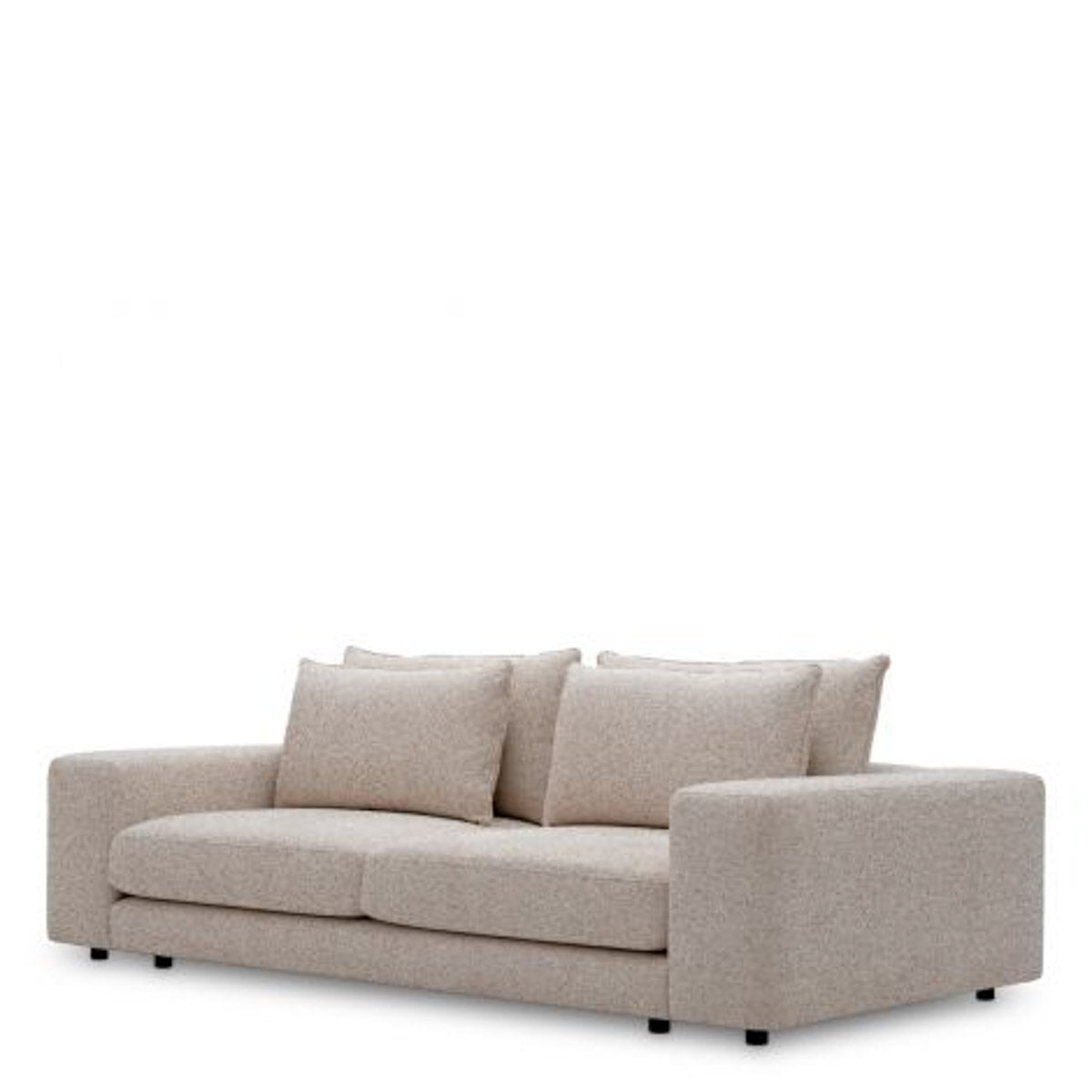 Sofa Lounge Club L Nuoro greige 97% polyester | 3% viscose Chairs & Sofas 120655 12