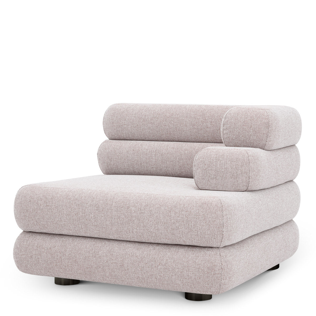 Eichholtz Outdoor Modular Sofa Malaga - Right — Mauritius Light Grey hero image (Image 1)