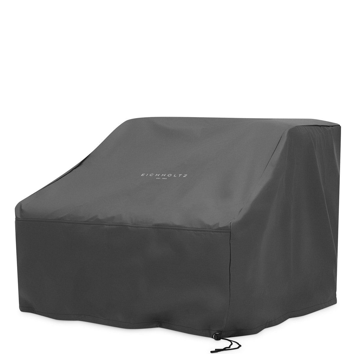 Lifestyle angle of Outdoor Modular Sofa Malaga - Right with refined Mauritius Light Grey tones (Image 16)