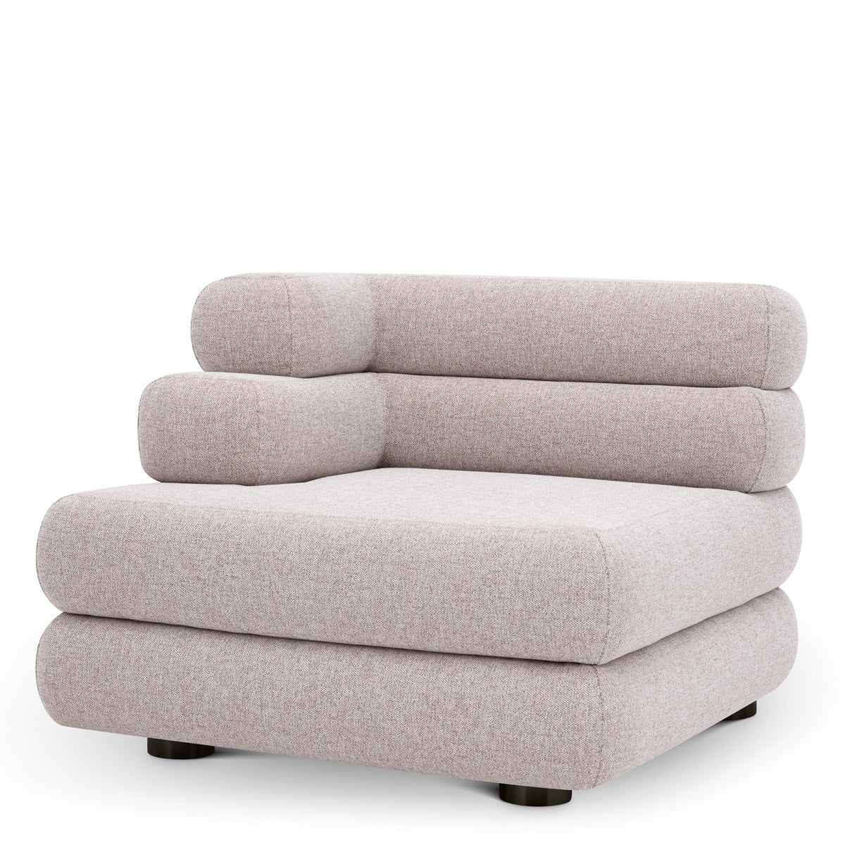 Eichholtz Outdoor Modular Sofa Malaga - Left — Mauritius Light Grey hero image (Image 1)