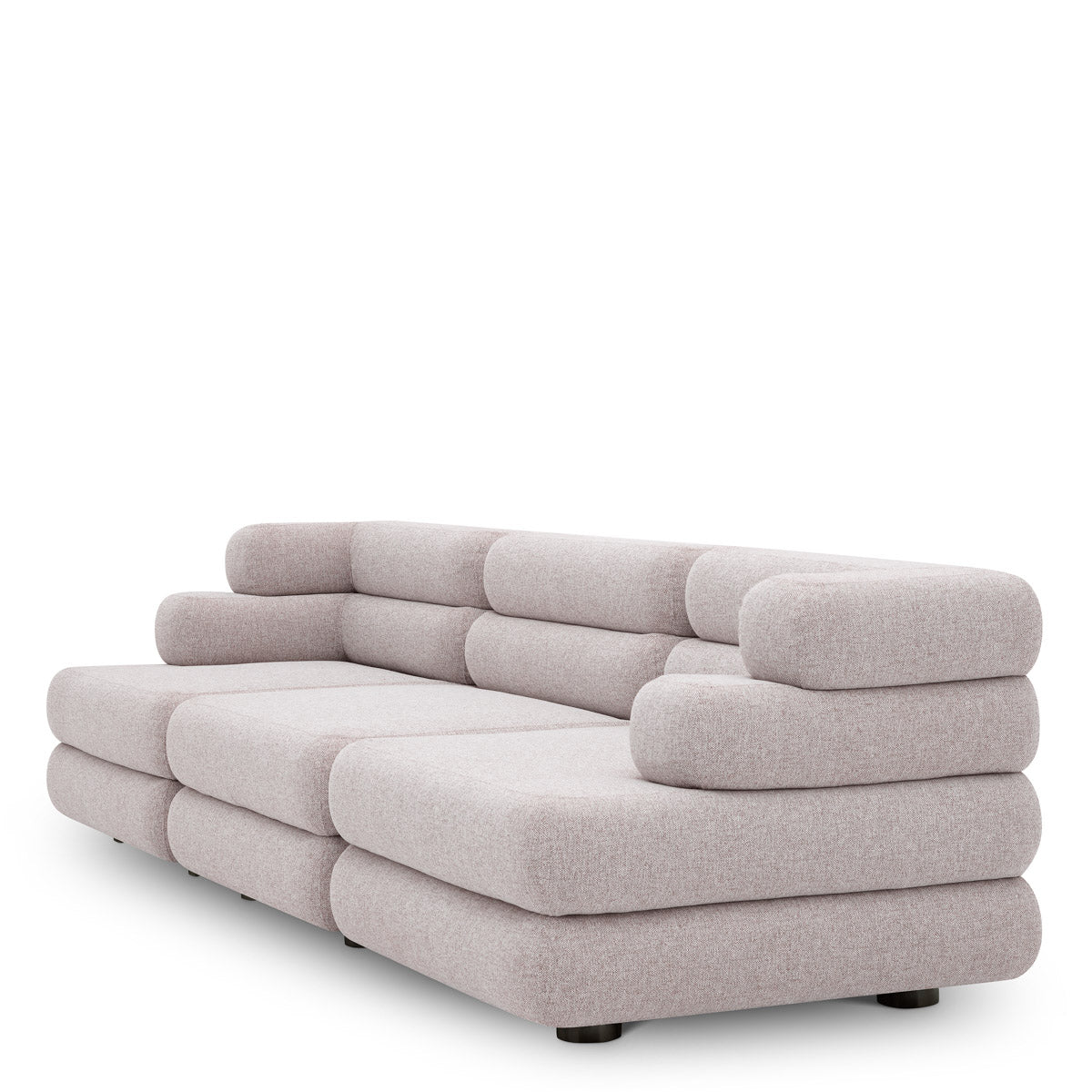 Detail shot of Outdoor Modular Sofa Malaga - Left craftsmanship — Polyester accents (Image 5)