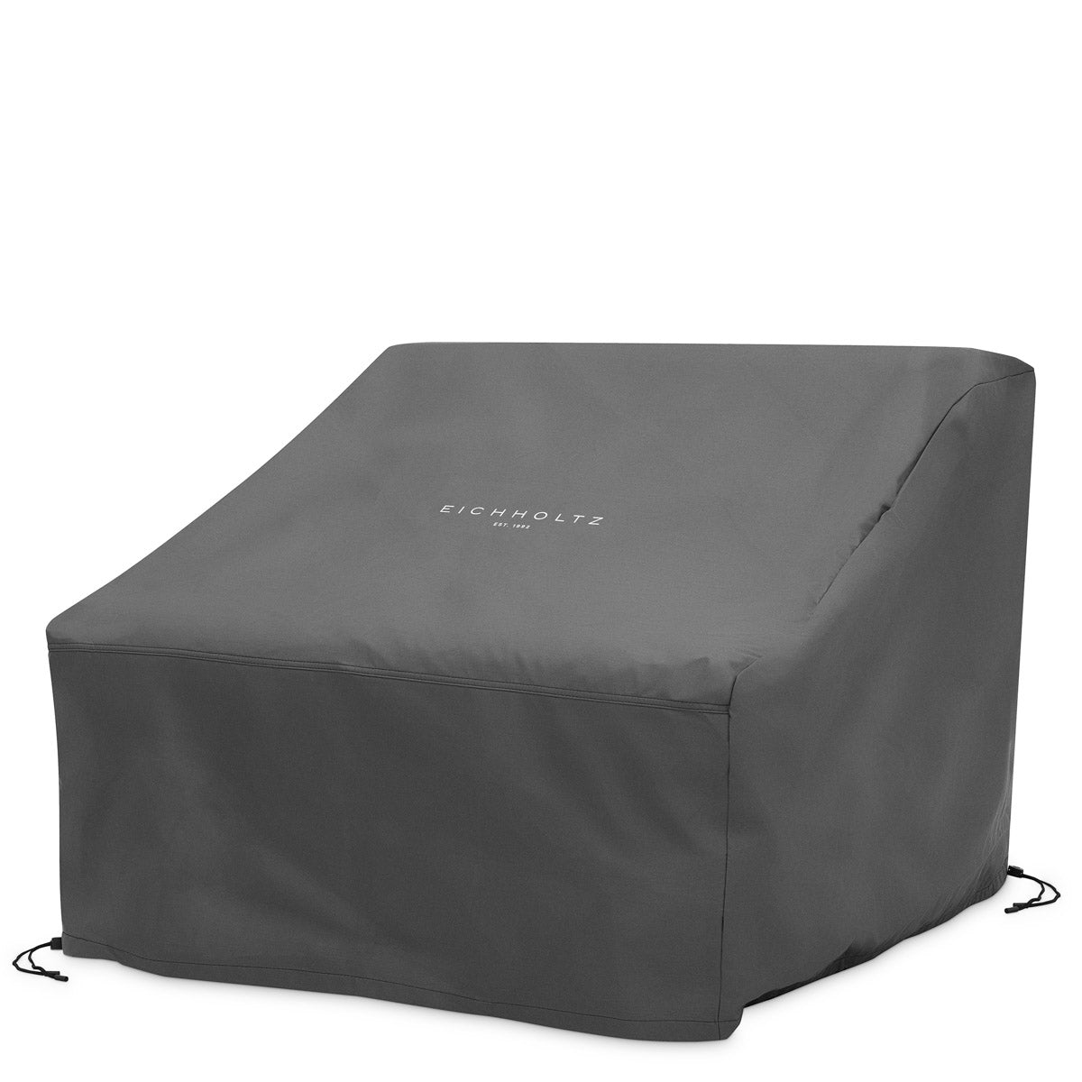 Alternate perspective of Outdoor Modular Sofa Malaga - Middle — Mauritius Light Grey finish (Image 14)