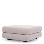 Eichholtz Outdoor Modular Sofa Malaga - Ottoman — Mauritius Light Grey hero image (Image 1)