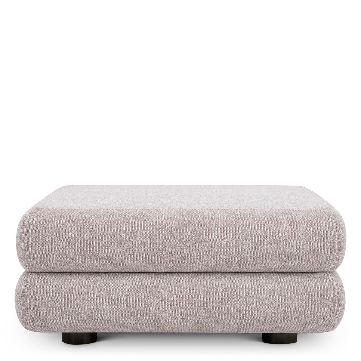 Eichholtz Outdoor Modular Sofa Malaga - Ottoman — Mauritius Light Grey hero image (Image 9)