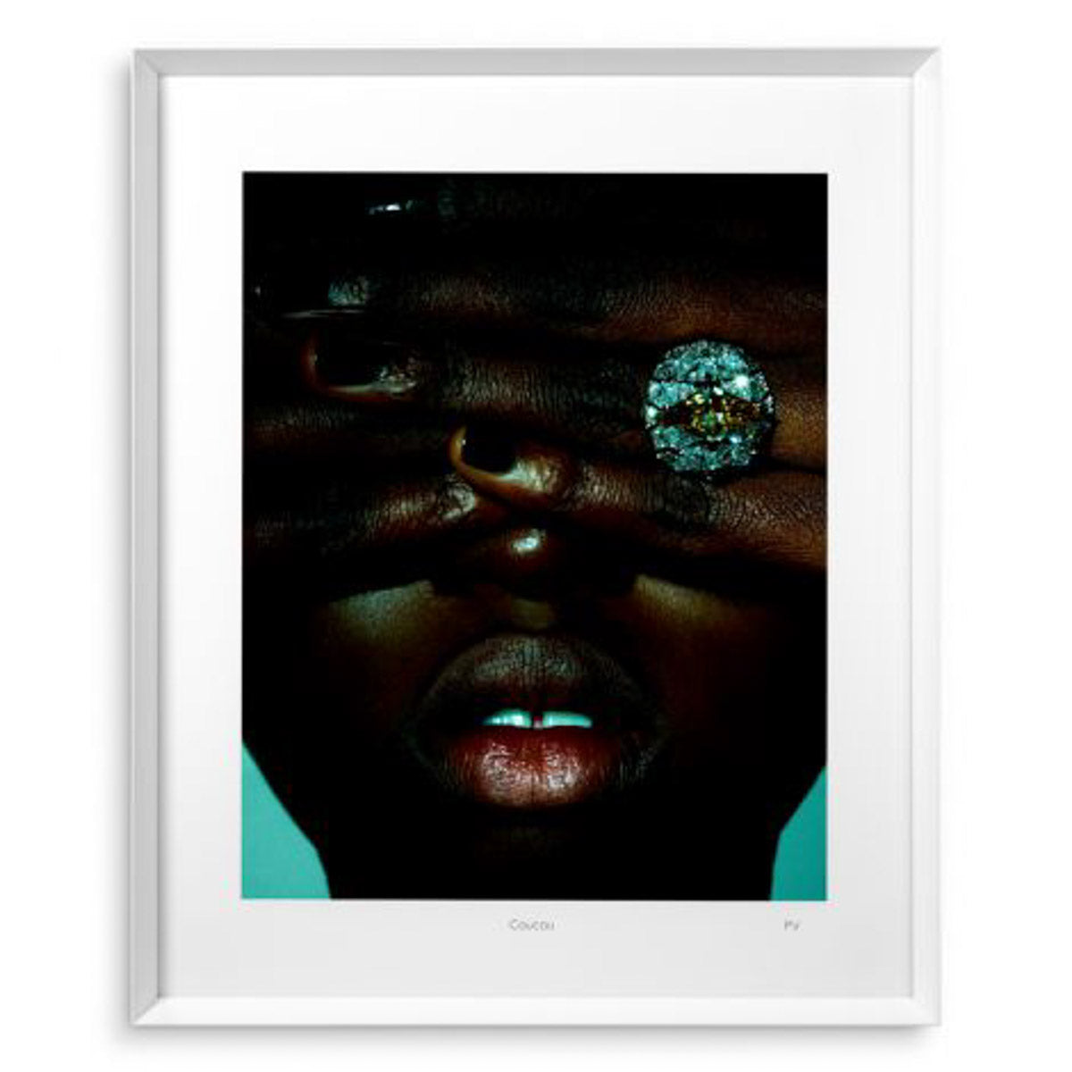 Print Philippe Vogelenzang - Coucou White wooden frame | clear glass Accessories 120756 9