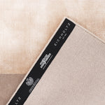 Alternate perspective of Rug Blakemore 78.74" X 118.11" — Beige, Grey, Hand Woven, 60% Tencel, 25% Wool, 15% Cotton finish (Image 6)