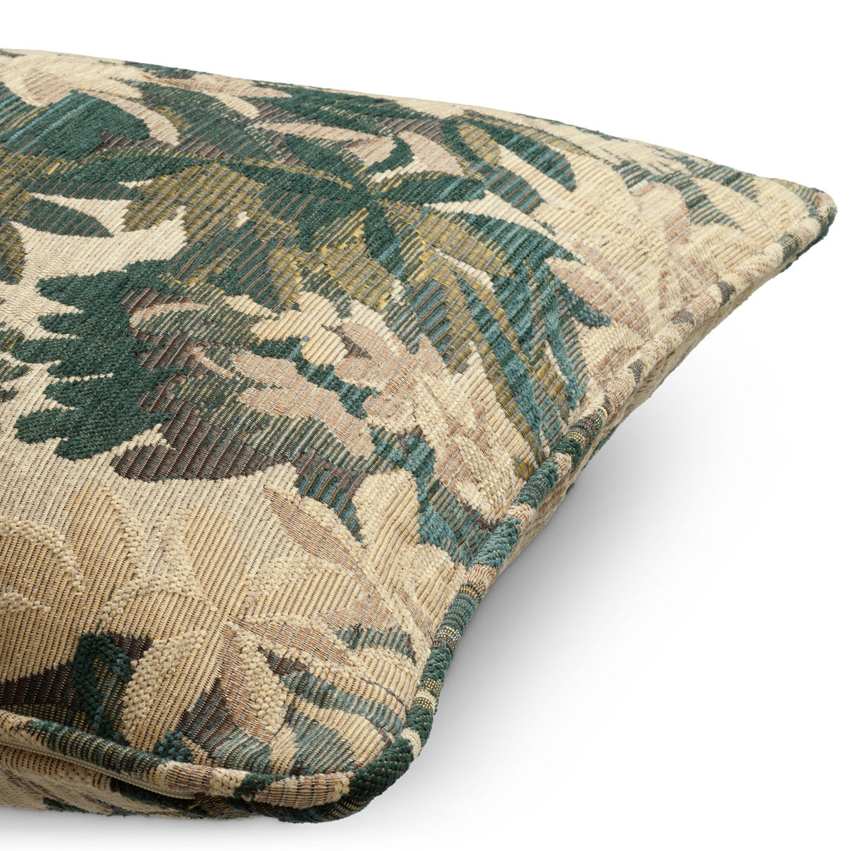 Close-up of Cushion Marston S highlighting Cotton, Polyester and Marston Green (Image 2)