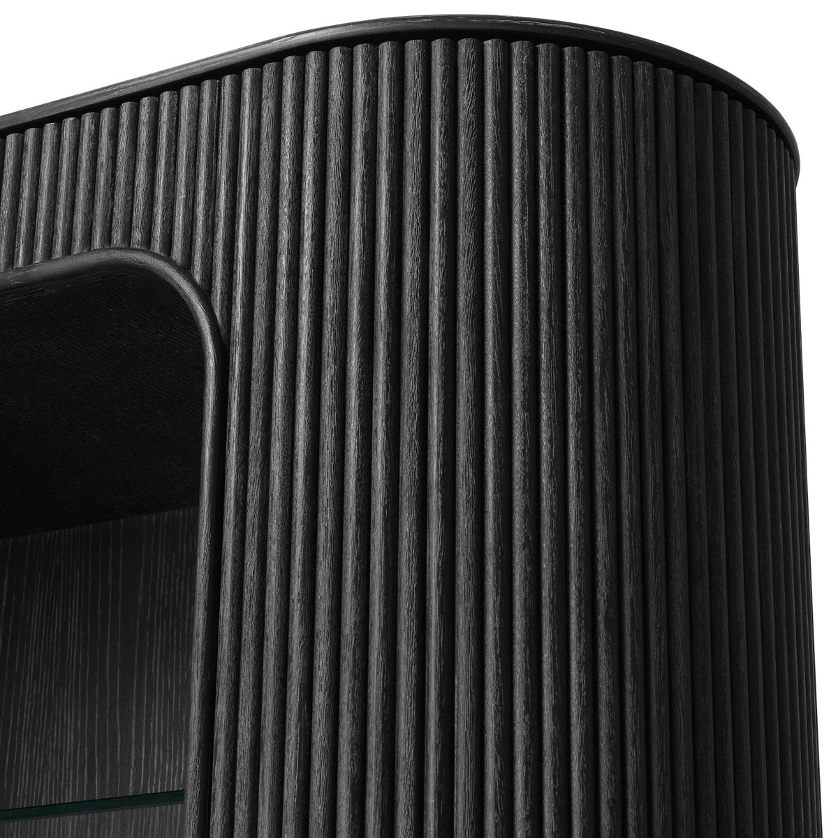 Lifestyle angle of Cabinet Bogota with refined Charcoal Grey Oak Veneer tones (Image 8)