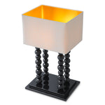 Table Lamp Bentley by Eichholtz in a styled setting — Piano Black (Image 4)