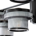 Eichholtz Chandelier Andromeda — Bronze Highlight, Smoke Glass hero image (Image 9)