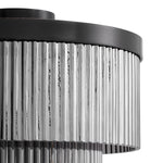 Lifestyle angle of Wall Lamp Andromeda with refined Bronze Highlight, Smoke Glass tones (Image 8)