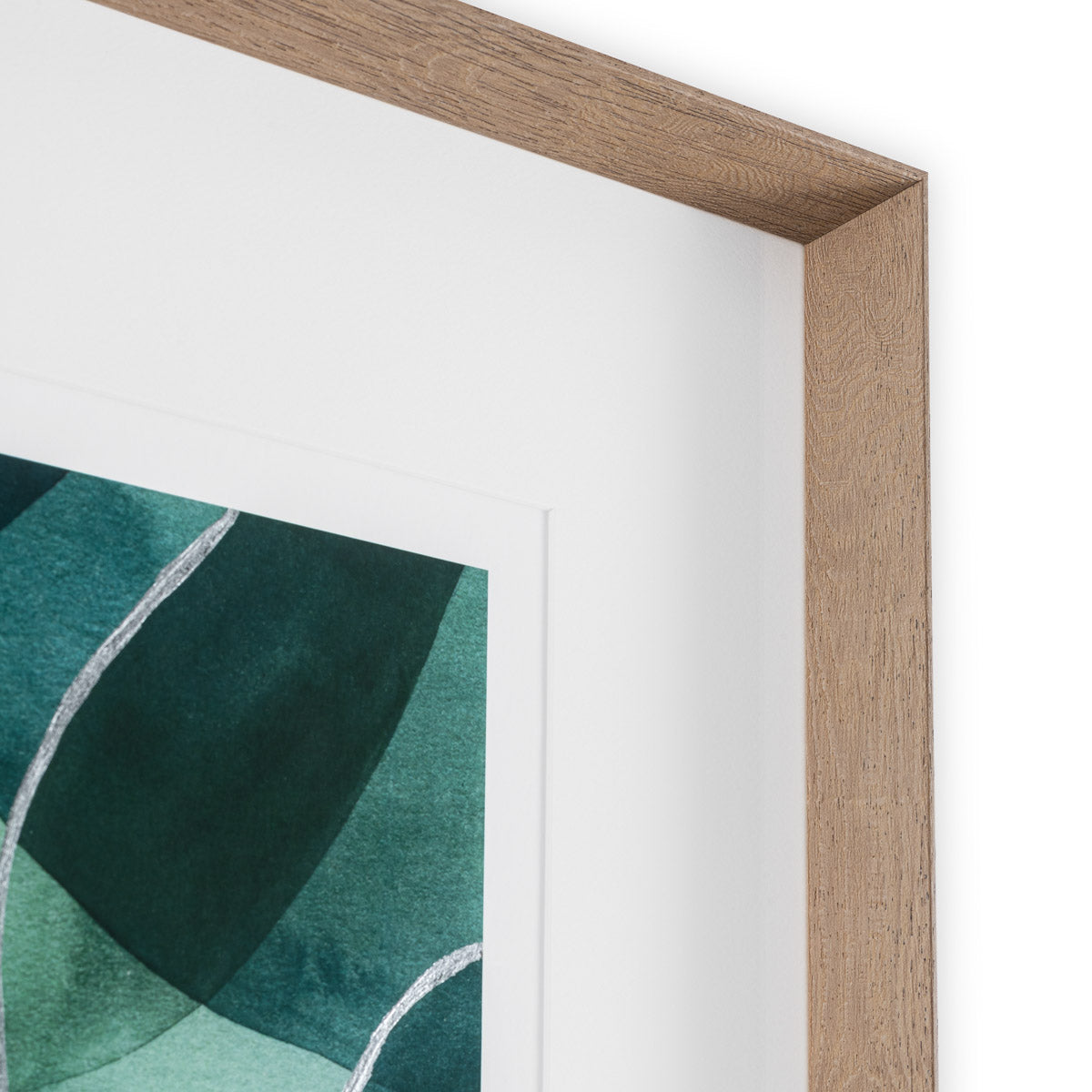 Detail shot of Prints Tide Source by Grace Popp set of 2 craftsmanship — Glass accents (Image 5)