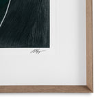 Alternate perspective of Prints Tide Source by Grace Popp set of 2 — Wooden Frame, Clear Glass finish (Image 6)