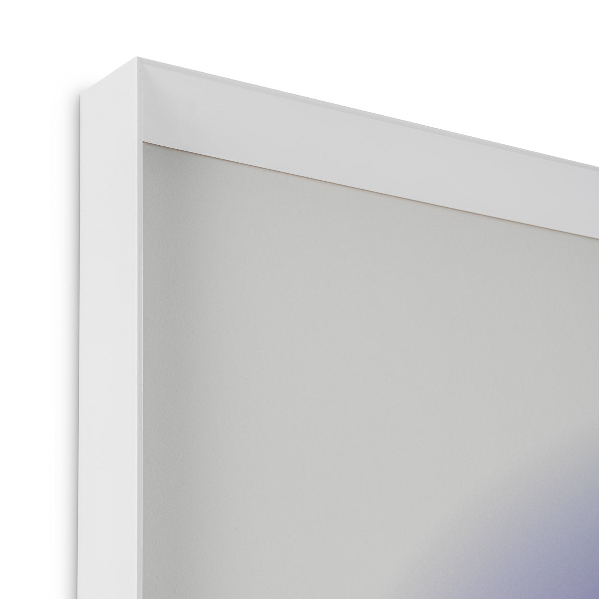 Close-up of Print Circle from Boissière by Henri Boissière highlighting Glass and White Frame, Clear Glass (Image 2)