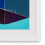 Print Silkscreen from Boissière I by Henri Boissiè by Eichholtz in a styled setting — White Frame, Clear Glass (Image 4)