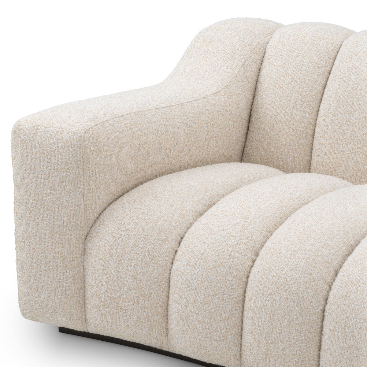 Packaging or detail view for Sofa Kelly XS — Polyester & finish highlights (Image 7)