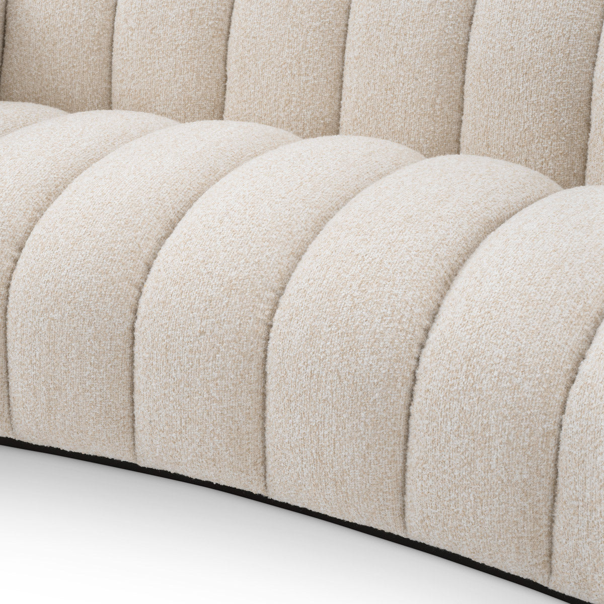 Eichholtz Sofa Kelly XS — Kempton Beige, Black Base hero image (Image 9)