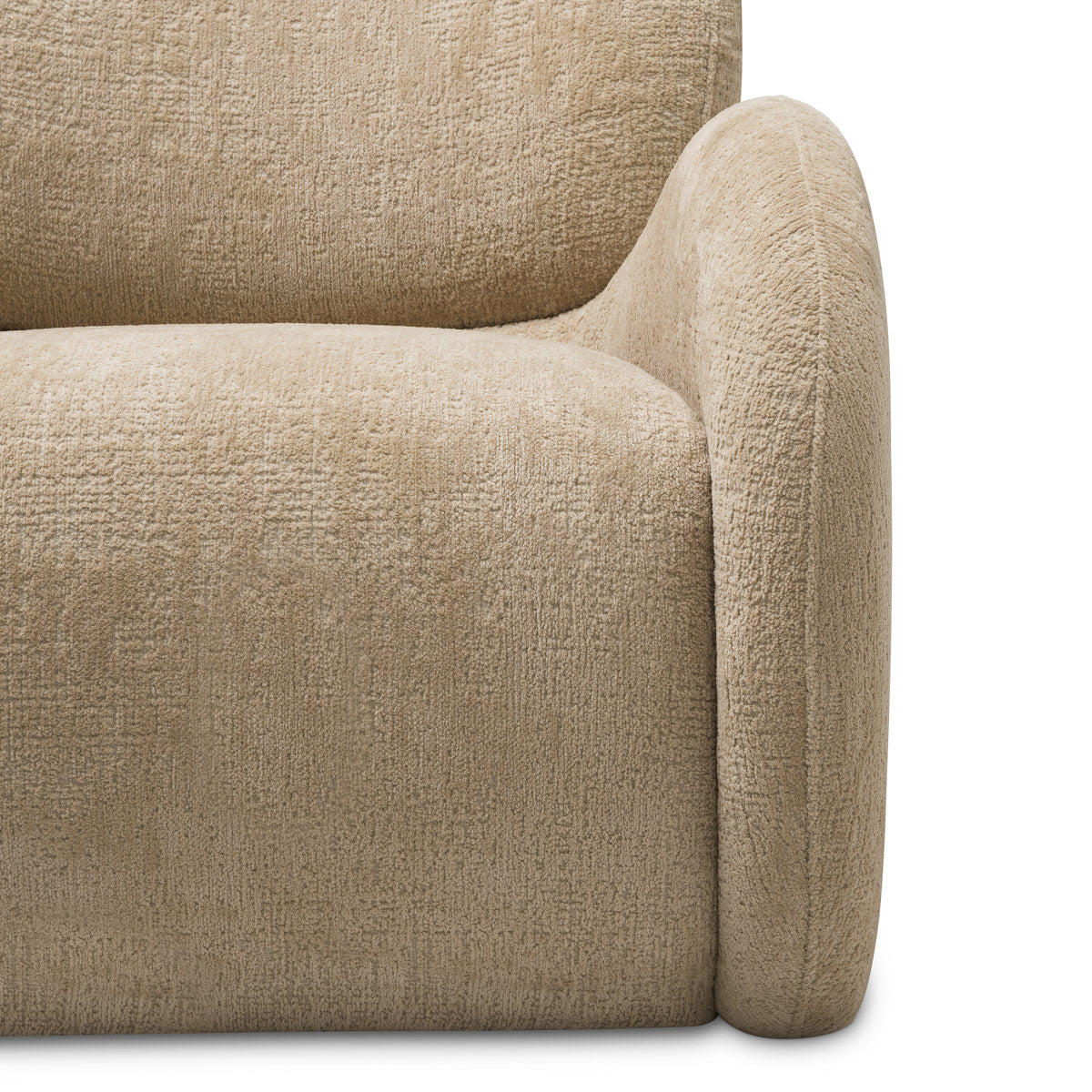 Lifestyle angle of Chair Sylva with refined Avelin Sand tones (Image 8)