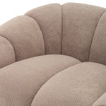 Lifestyle angle of Chair Gavona with refined Withmore Greige, Black Feet tones (Image 8)