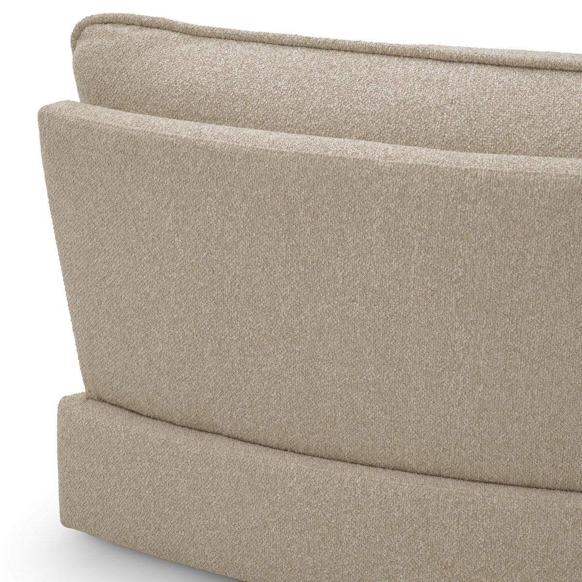 Alternate perspective of Modular Sofa Cresson - Inner corner — Daley Sand finish (Image 6)