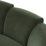 Lifestyle angle of Sofa Marbella S with refined Torrin Green Velvet tones (Image 8)