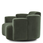 Swivel Chair Marbella by Eichholtz in a styled setting — Torrin Green Velvet (Image 4)